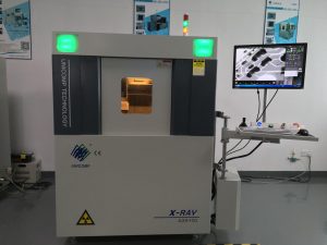 Máy x ray Unicomp AX9100 kiểm tra chất lượng bảng mạch mới sản xuất