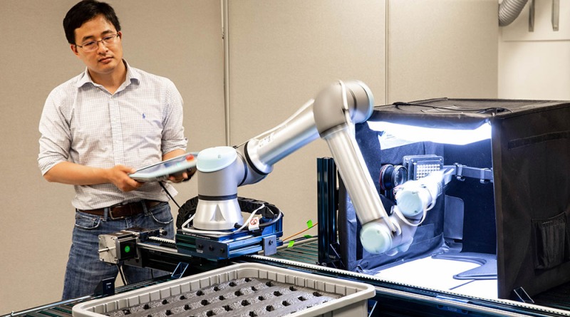 A Vision For Robotics – Inspection Of Complex Metallic Parts