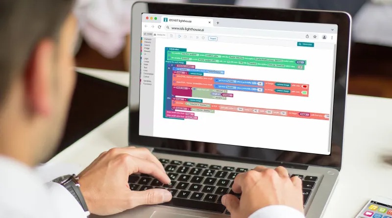 Block-Based Editor Creates Vision Apps Without Programming Knowledge