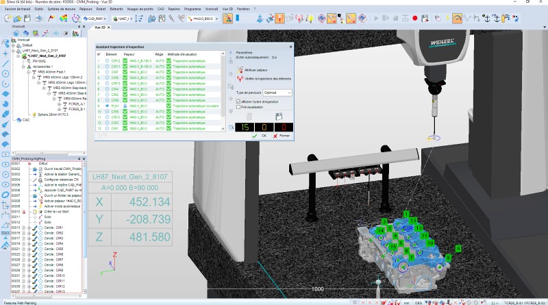 Digital Models Feed CMM Measurement Systems Offering Complete 3D Environment