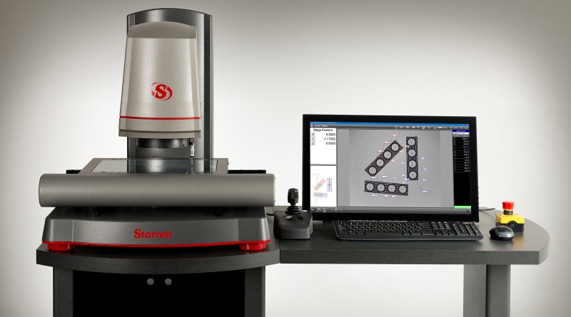 Starrett Introduces Large Field of View Multi-Sensor Vision System