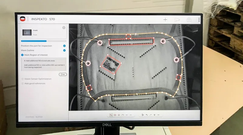 Autonomous Machine Vision Inspects FFP2 Face Masks