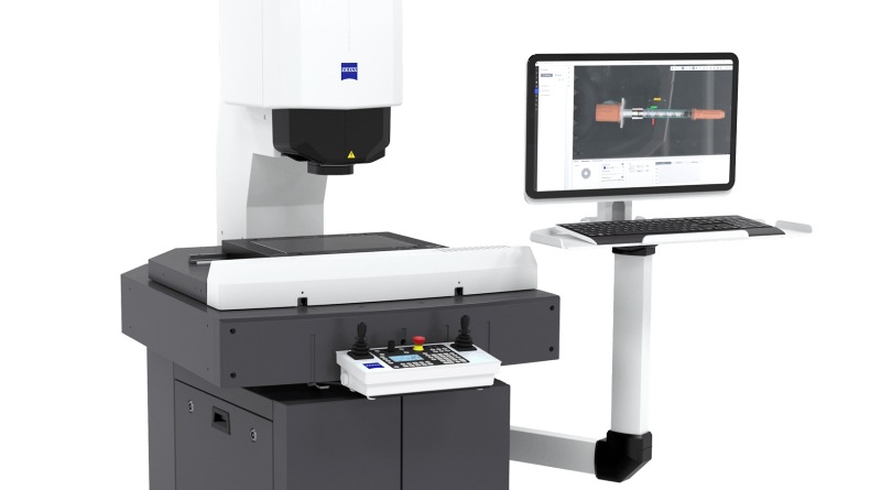 Optical Measuring Machine Offers Automatic Part Detection and Interchangeable Lighting