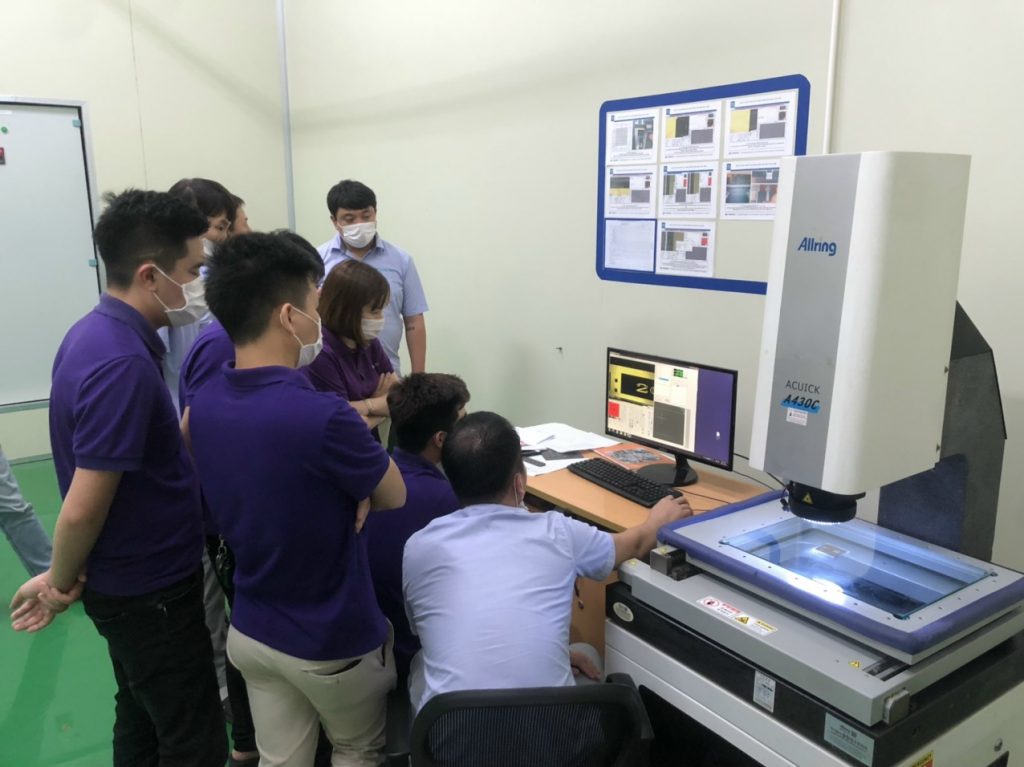 ĐÀO TẠO DÙNG MÁY ĐO 3D - TẠI NHÀ MÁY