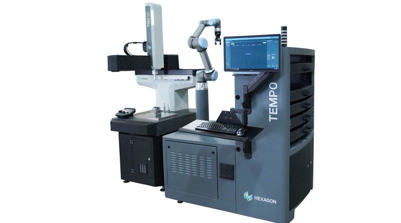 Hệ thống tải linh kiện CMM bằng rô-bốt cung cấp phép đo tự động