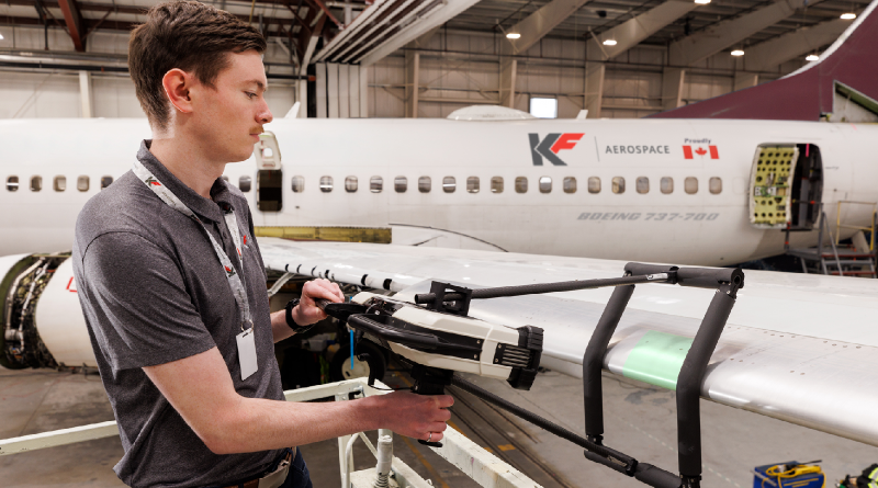 KF Aerospace thông qua dentCHECK cho các hoạt động MRO thương mại