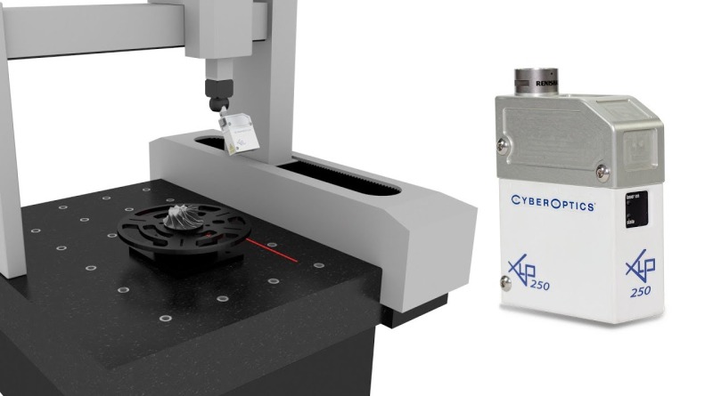 Máy quét dòng Laser nhỏ gọn cung cấp khả năng kiểm tra CMM nhanh chóng và chính xác