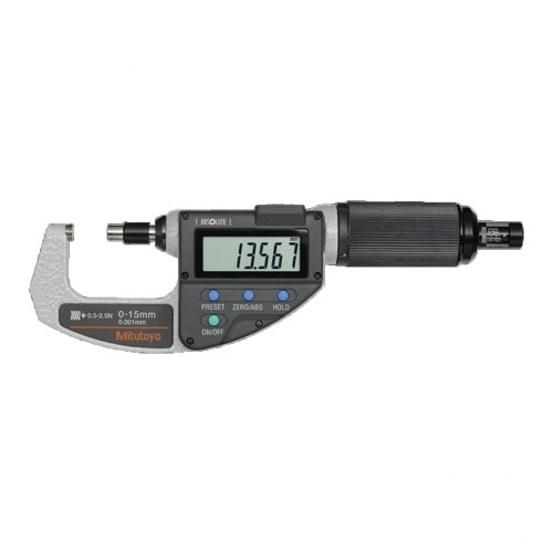 Panme đo ngoài điện tử ABSOLUTE series 227 Mitutoyo với lực đo tùy chỉnh