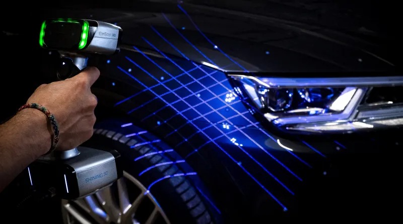 Ra mắt máy quét 3D cầm tay nguồn sáng lai