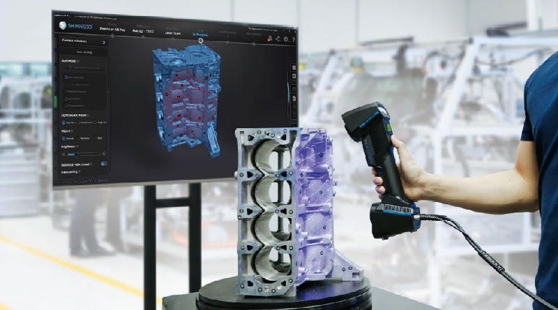 Ra mắt máy quét laser 3D cầm tay với tính năng chụp ảnh tích hợp