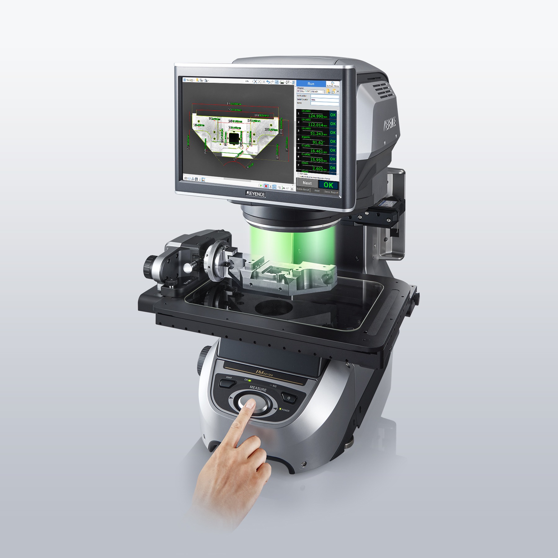Hệ thống đo lường kích thước hình ảnh SERIES IM-8000
