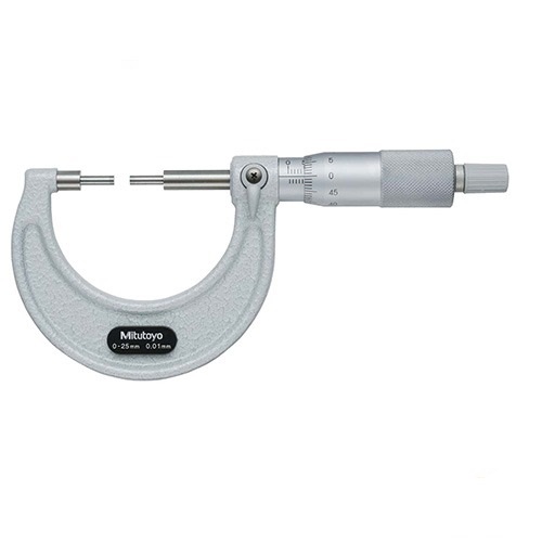 Panme đo ngoài cơ khí kiểu Spline series 111, 131 Mitutoyo