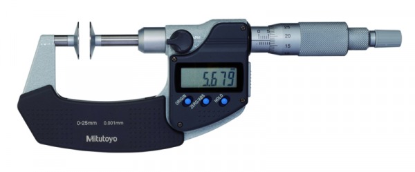 PANME ĐIỆN TỬ ĐO BƯỚC RĂNG 369-250 0-25MM