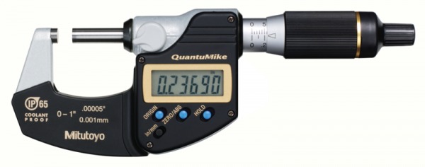 PANME ĐO NGOÀI ĐIỆN TỬ QUANTUMIKE 293-185 0-25 MM/ 1 INCH