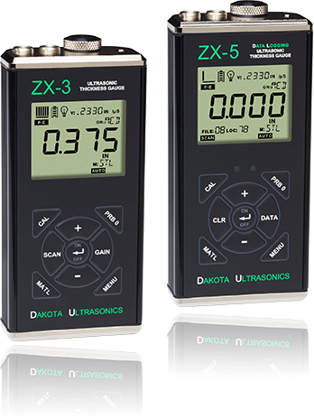Máy đo độ dày siêu âm DAKOTA ZX-1, ZX-2, ZX-3, ZX-5
