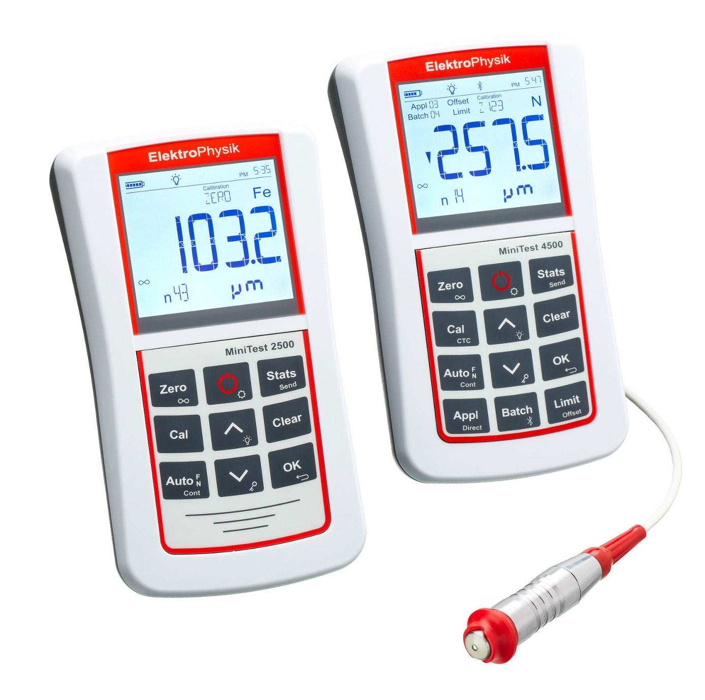 Máy đo độ dày lớp phủ Elektrophysik MiniTest 2500 – 4500
