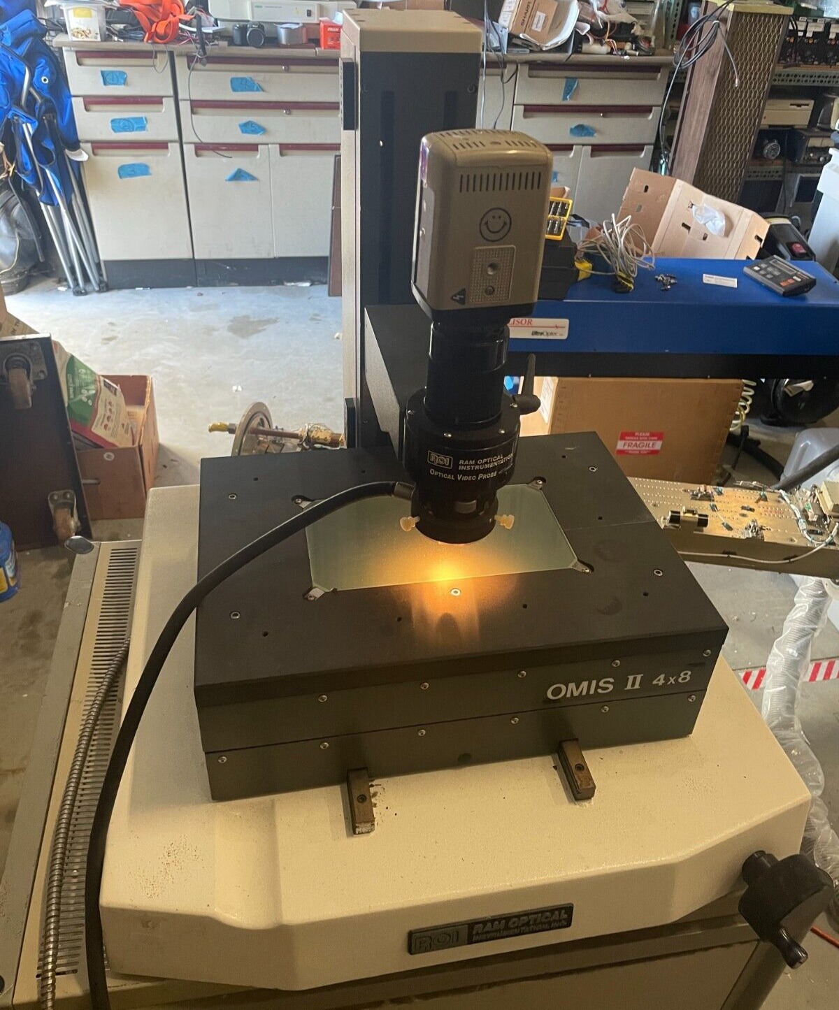 ROI RAM Optical Instrumentation 12 1000-00 Measurement Inspection System OMIS II