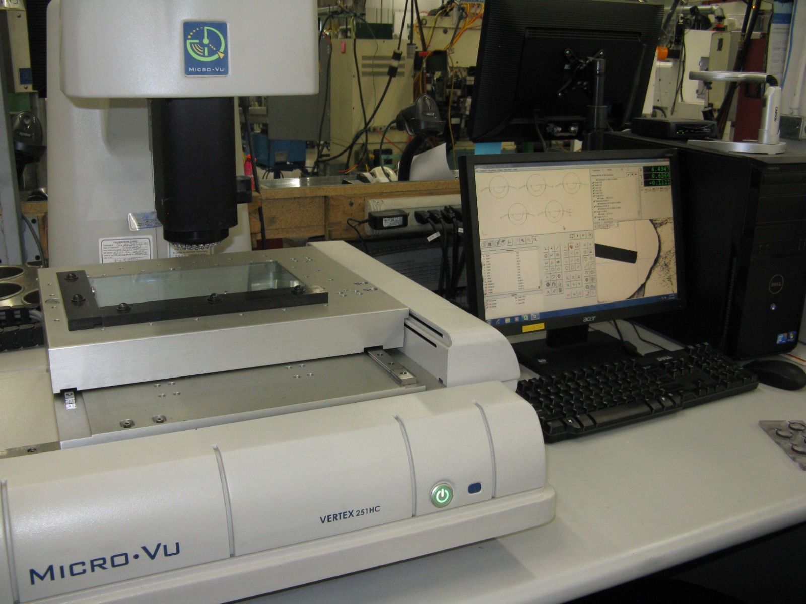 Máy đo 3D Micro Vu Vertex 251UC cũ