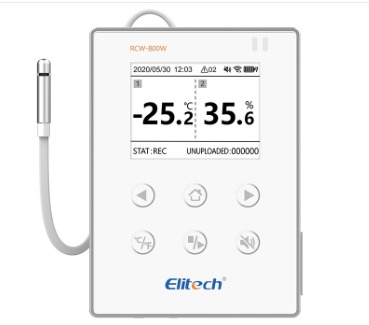 NHIỆT ẨM KẾ TỰ GHI ELITECH RCW-800W-THE