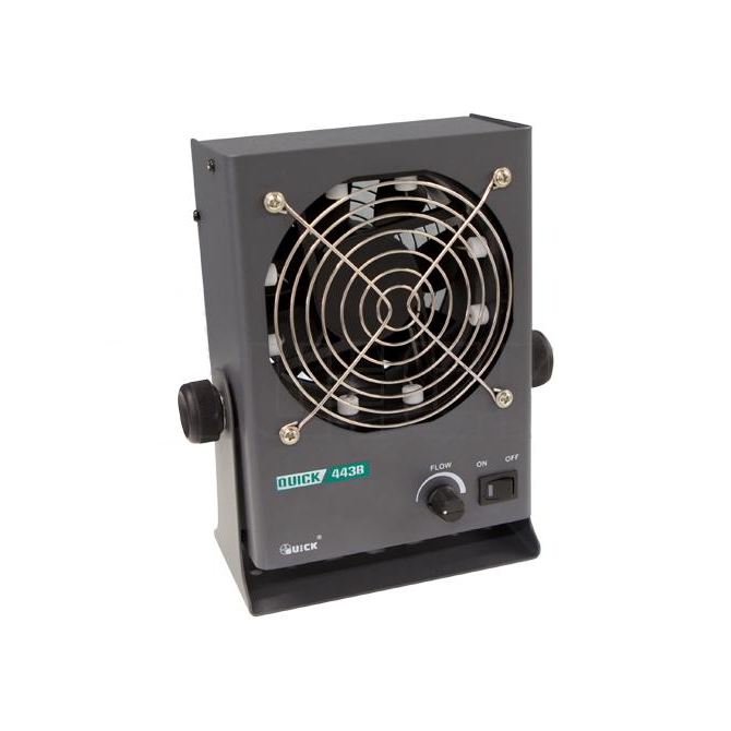 Quạt ion DC QUICK 443B (±10V; Vỏ kim loại)