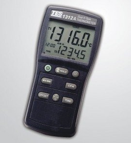 Máy đo nhiệt độ màn hình 3 TES TES-1312A
