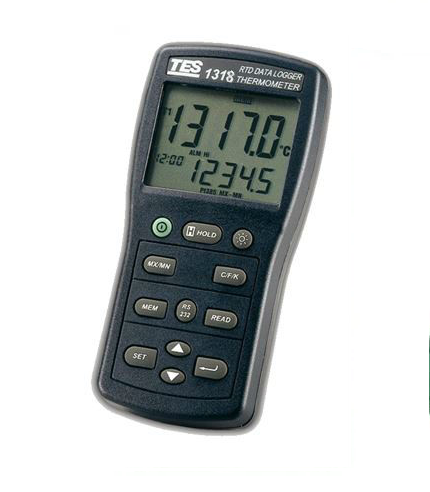 Máy đo nhiệt độ RTD 2 kênh TES TES-1318