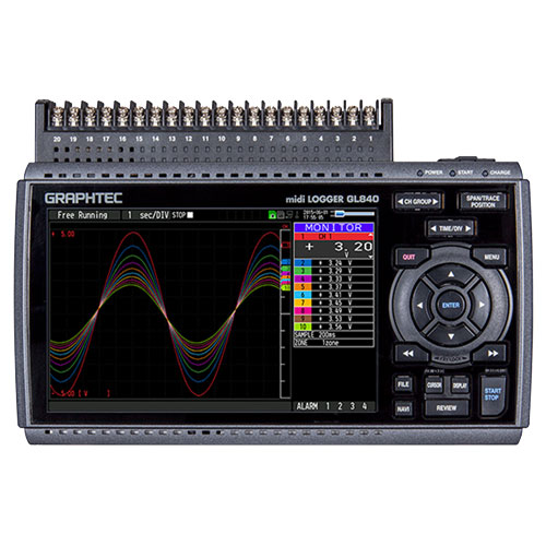 SỬA CHỮA BỘ GHI DỮ LIỆU ĐIỆN ÁP, NHIỆT ĐỘ GRAPHTEC GL840