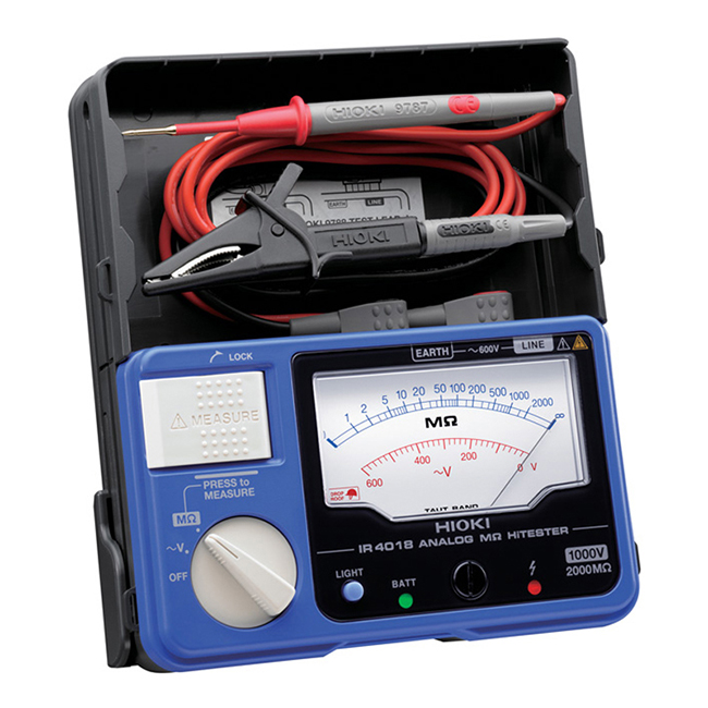 THIẾT BỊ ĐO ĐIỆN TRỞ CÁCH ĐIỆN HIOKI MODEL IR4018-20