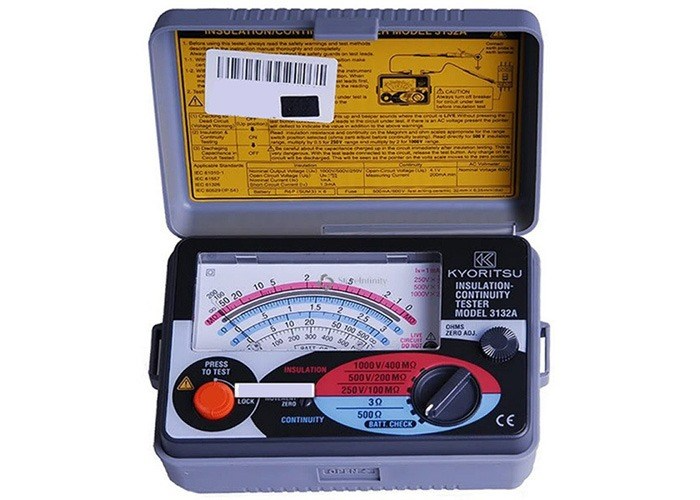 ĐỒNG HỒ ĐO ĐIỆN TRỞ CÁCH ĐIỆN KYORITSU 3132A