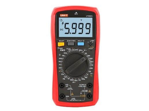 ĐỒNG HỒ VẠN NĂNG UNI-T UT890D+ (1.000V, 20A, TRUE RMS, ± 0.5%)