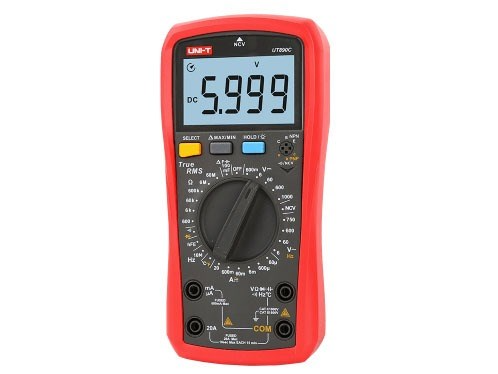 ĐỒNG HỒ VẠN NĂNG UNI-T UT890C (1.000V, 20A,TRUE RMS, ± 0.5%)