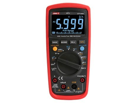 ĐỒNG HỒ VẠN NĂNG UNI-T UT139S (ĐO BIẾN TẦN, 600V, 10A, TRUE RMS, ± 0.5%)
