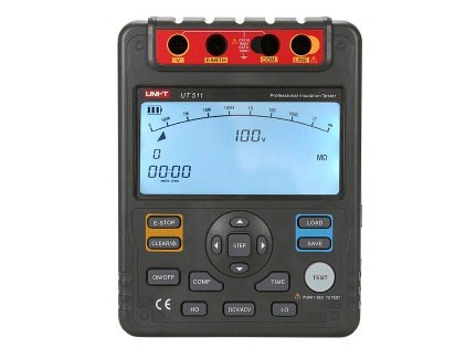 MÁY ĐO ĐIỆN TRỞ CÁCH ĐIỆN UNI-T UT511 (1.000V, 10GΩ)