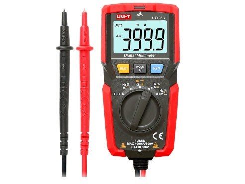 ĐỒNG HỒ VẠN NĂNG UNI-T UT125C (600V, 400MA,TRUE RMS, ± 0.5%)