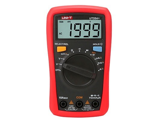 ĐỒNG HỒ VẠN NĂNG CẦM TAY UNI-T UT33A+ (600V, 10A)