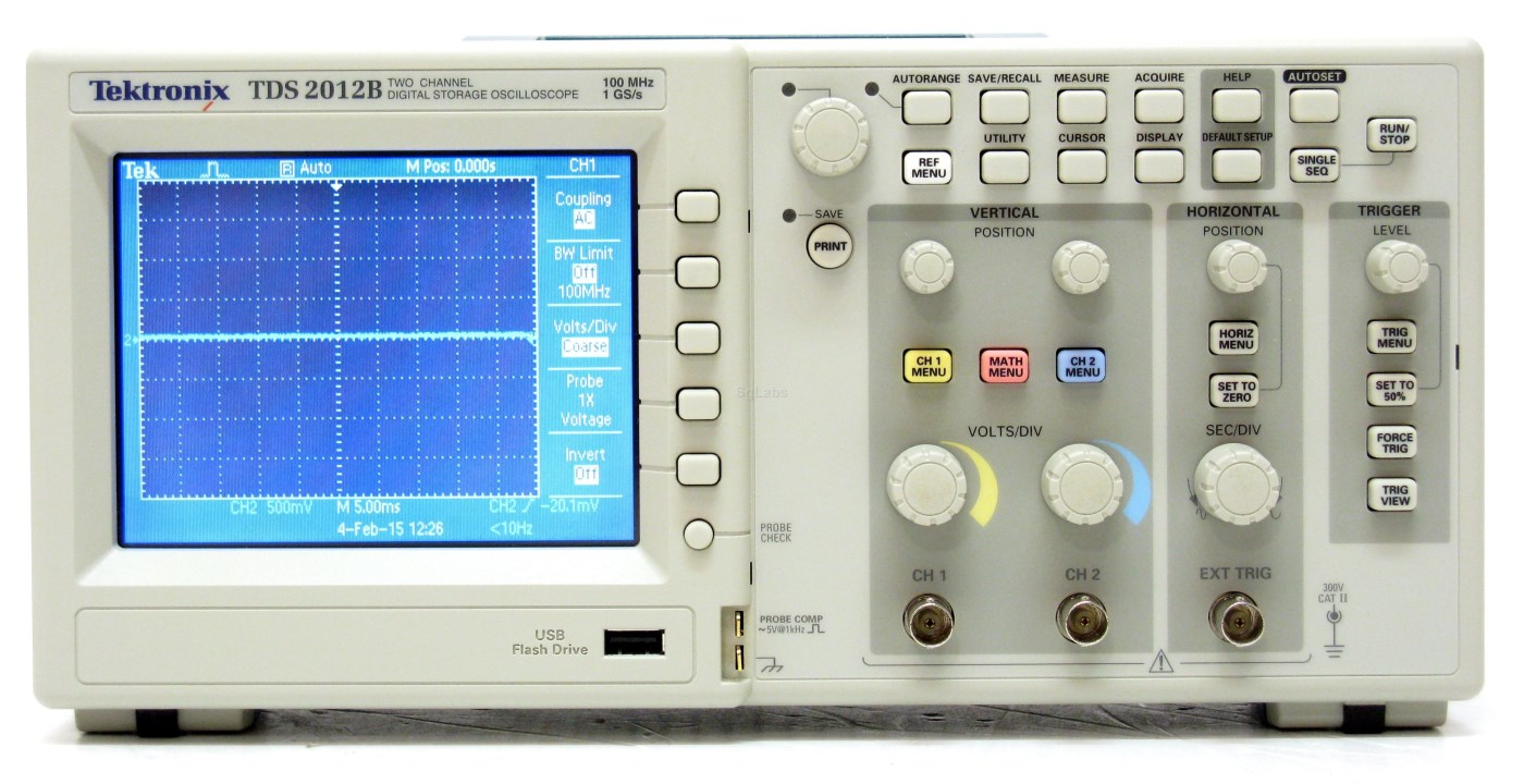 MÁY HIỆN SÓNG CŨ TEKTRONIX TDS2012B MỚI 80-95%