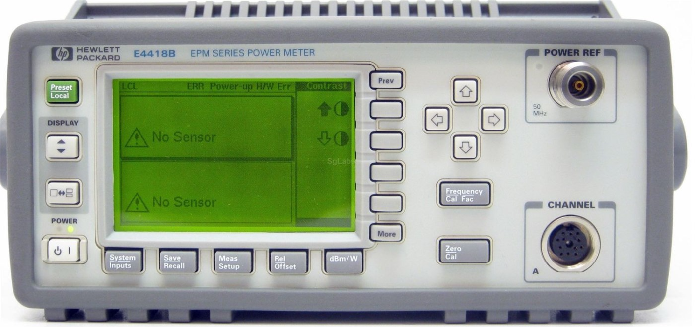 SỬA CHỮA MÁY ĐO CÔNG SUẤT AGILENT/KEYSIGHT E4418B