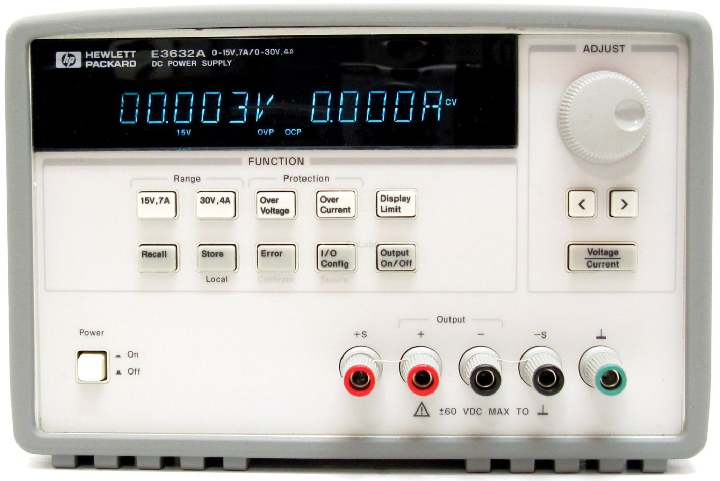 SỬA CHỮA BỘ NGUỒN DC KEYSIGHT E3632A (,ĐẦU RA ĐƠN VỚI 2 DẢI TÙY CHỌN (15V/7A HOẶC 30V/4A, 105/120W))