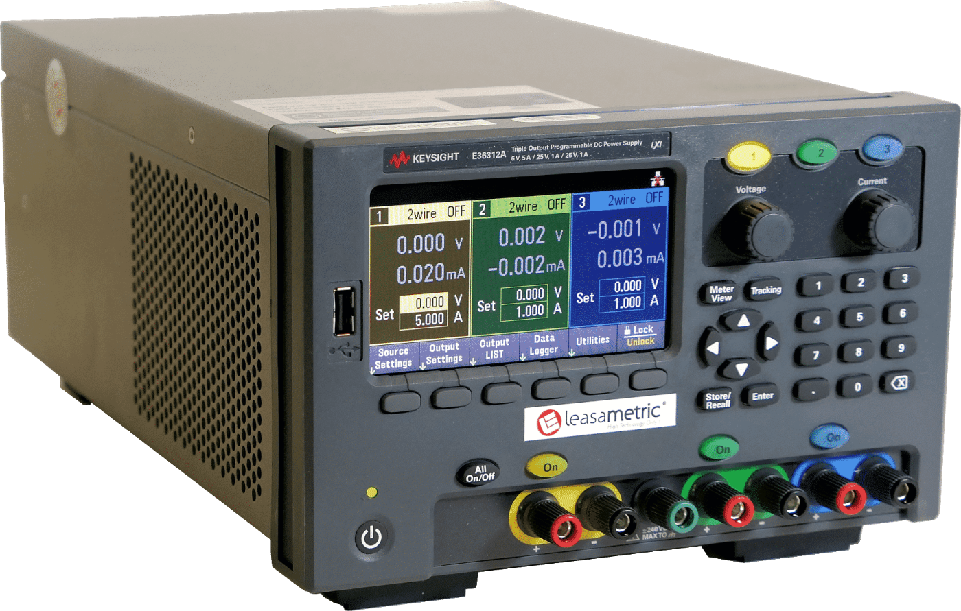 NGUỒN DC 3 ĐẦU RA KEYSIGHT E36312A (6V, 5A & 2X 25V, 1A, 80W)