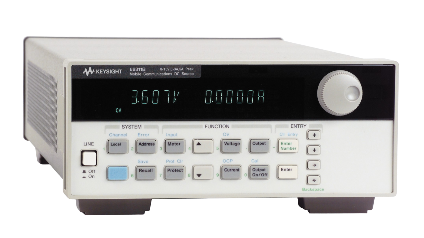 SỬA CHỮA NGUỒN MỘT CHIỀU DC SOURCE KEYSIGHT 66311B (15V, 3A (GPIB))