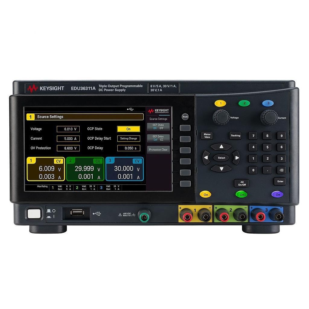 SỬA CHỮA NGUỒN MỘT CHIỀU KEYSIGHT EDU36311A (3 ĐẦU RA, 90 W)