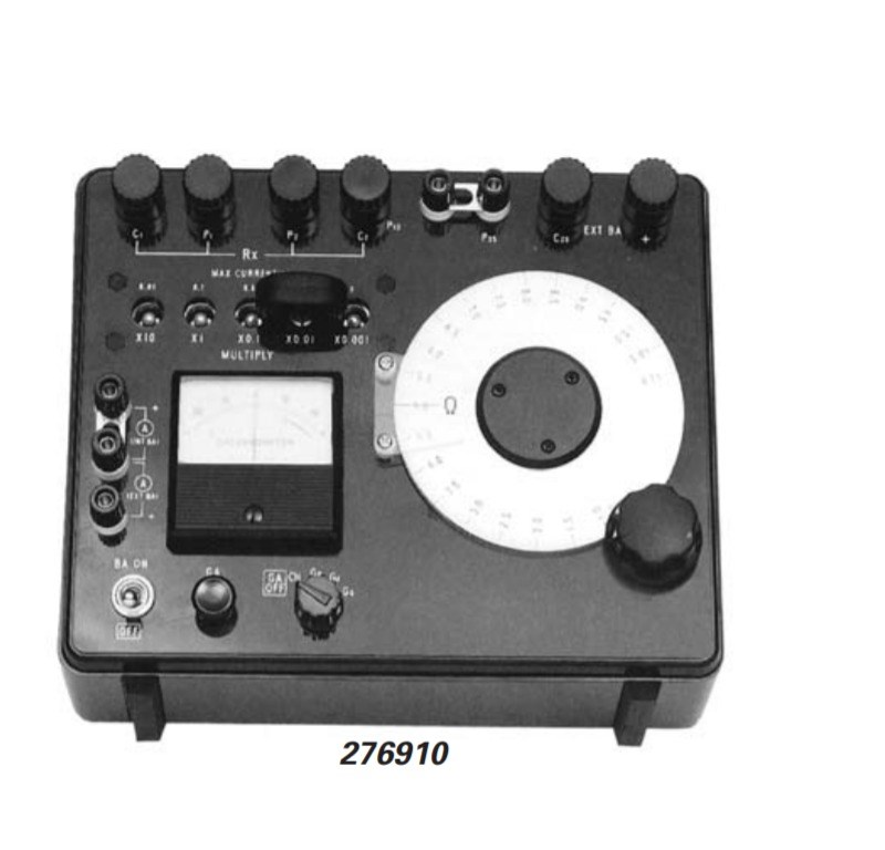 SỬA CHỮA CẦU ĐO ĐIỆN TRỞ YOKOGAWA 2769 (0,1MΩ ~110Ω)