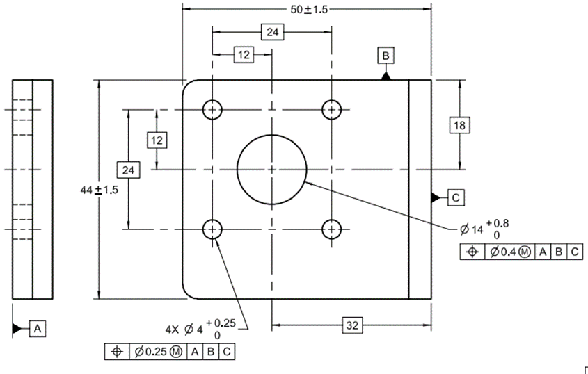 DUNG SAI VỊ TRÍ TRONG GD&T (POSITION)