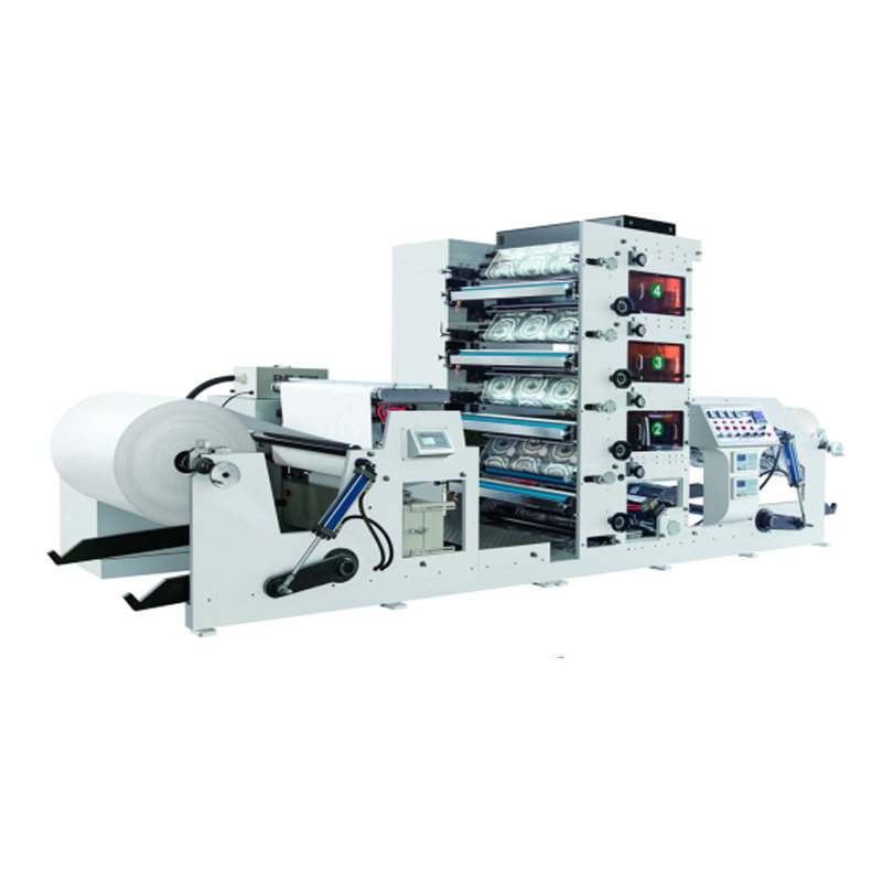 Máy in Flexo cốc giấy bốn màu tự động thông minh
