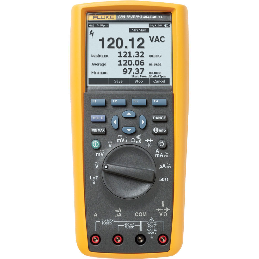 Fluke 289 50,000 Count True-RMS Logging Multimeter with TraceCapture