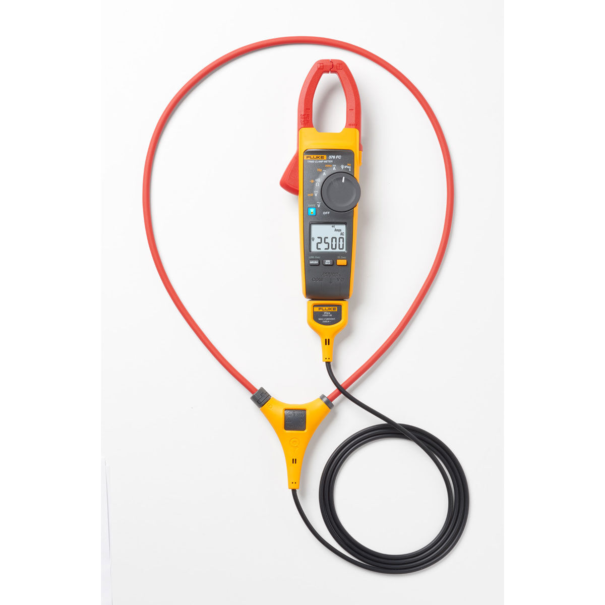 Fluke 376FC-IFLEX36 1000A AC/DC TRMS Wireless Clamp with 36" IFlex and Hard Case