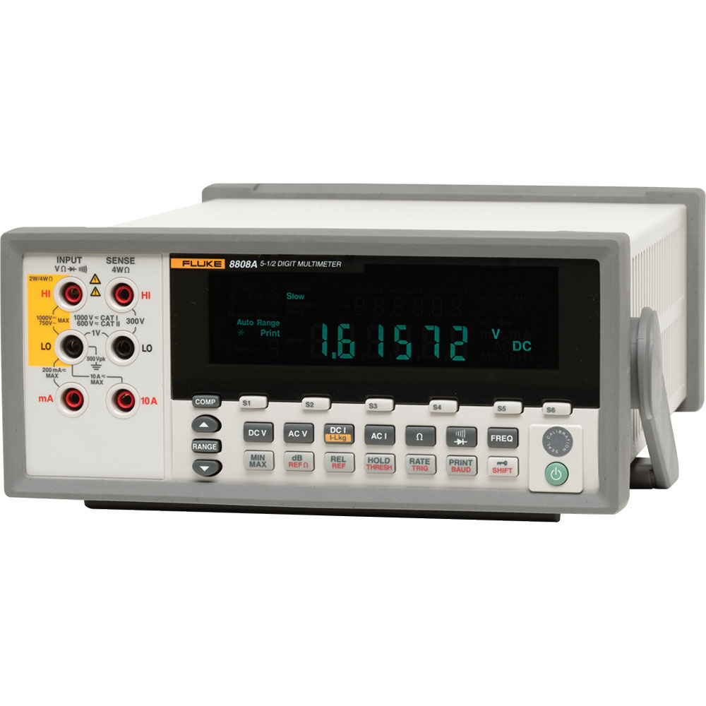 Fluke 8808A Digit Precision Multimeter, 120V, 5.5 Digits