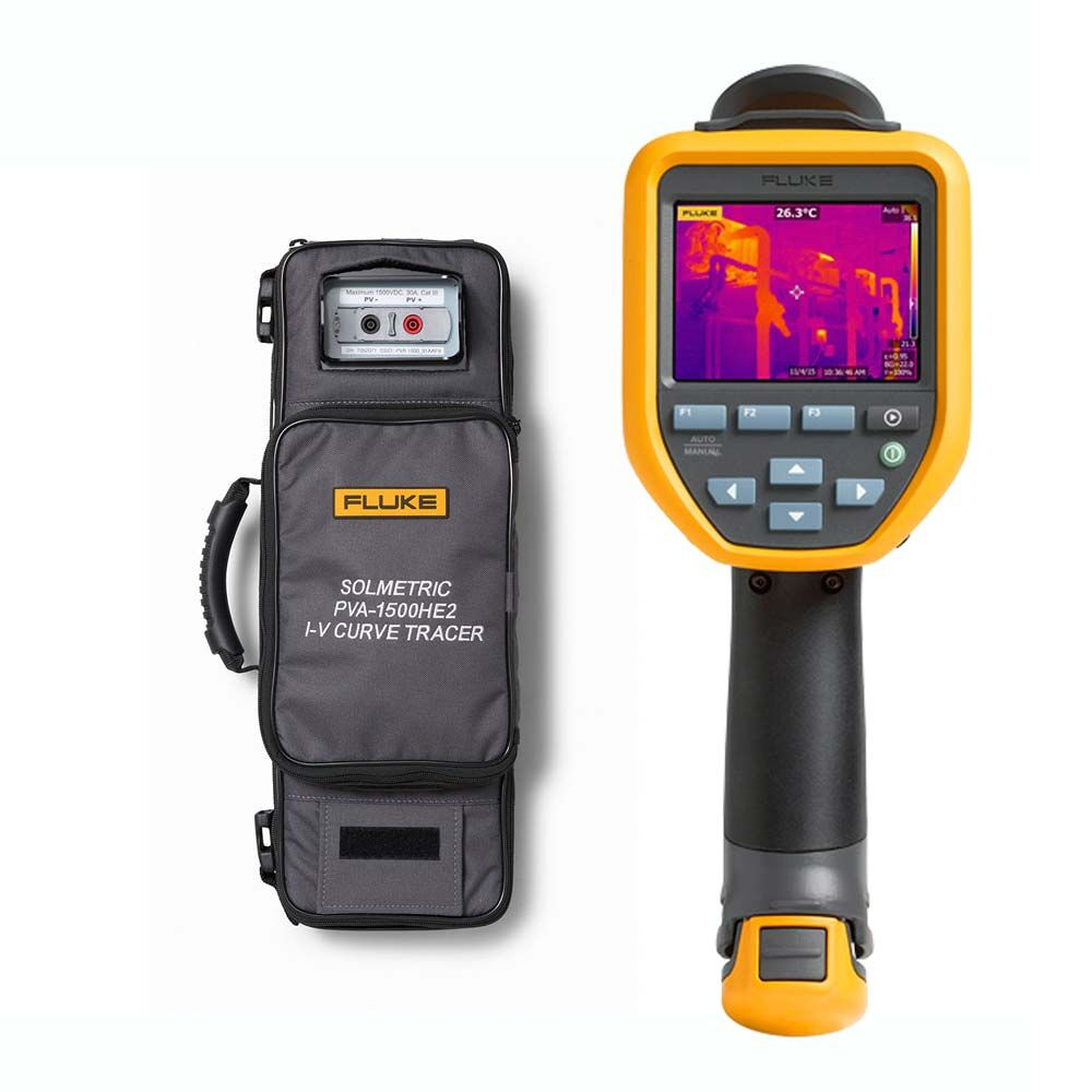 Fluke SOL-TI-9HZ-KIT Solmetric PVA high efficiency IV Curve Tracer Thermography Kit