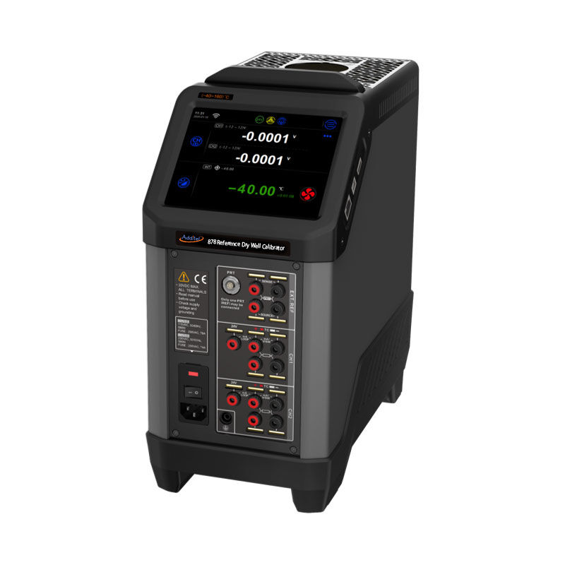 Additel ADT878PC-700-G-110V Reference Dry Well Calibrator, 50 to 700C, Insert G, 110V, Process Calibrator Option