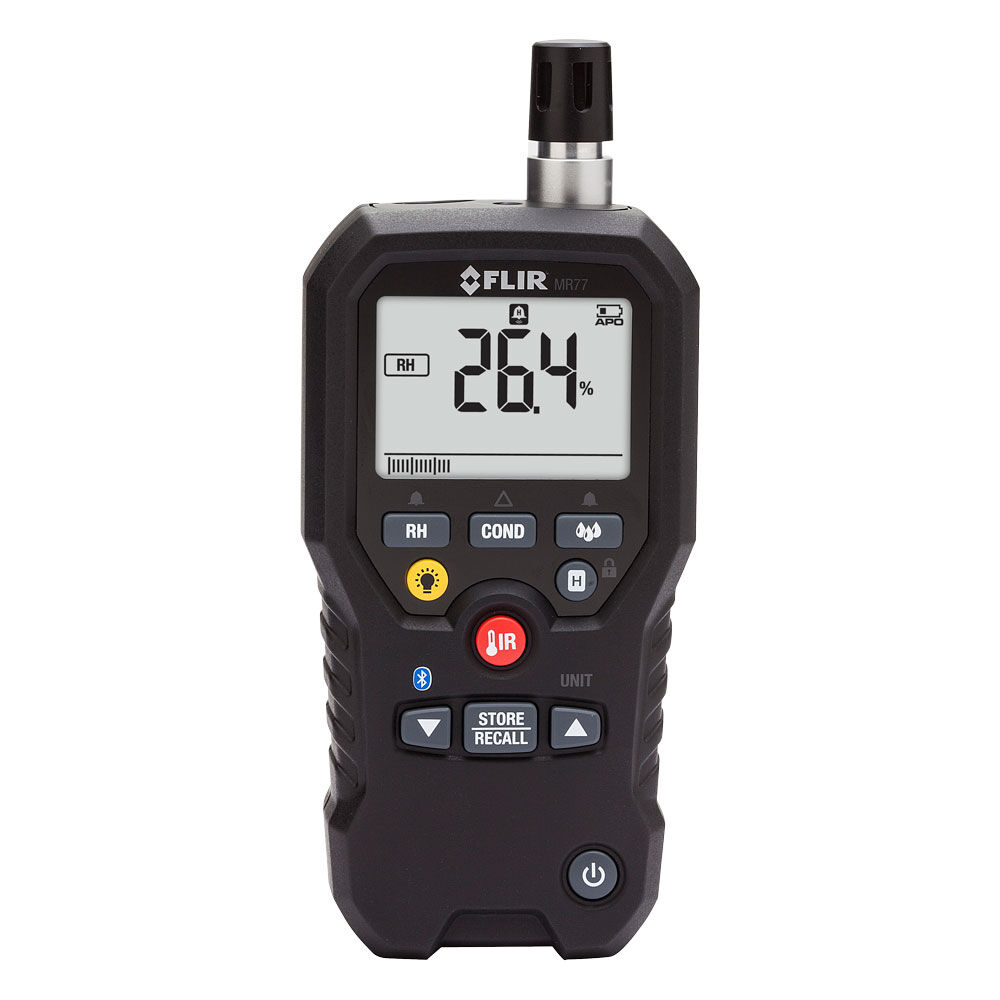FLIR MR77 Pinless Moisture Psychromoeter with Limited NIST Calibration